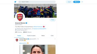 
                            12. Arsenal Women (@ArsenalWFC) | Twitter