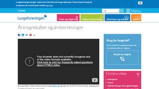 
                            6. Årsregnskaber og årsberetninger | Lungeforeningen