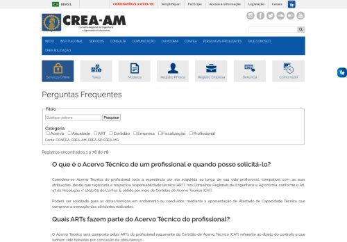 
                            4. ART - CREA-AM - Conselho Regional de Engenharia e Agronomia do ...