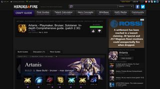 
                            6. Artanis Build Guide : Artanis - Playmaker, Bruiser, Sololaner. In-depth ...