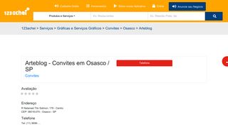 
                            12. Arteblog - Convites em Osasco - SP - Portal 123achei