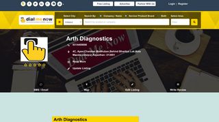 
                            3. Arth Diagnostics|Udaipur|Madhuban|Contact Details|DialMeNow