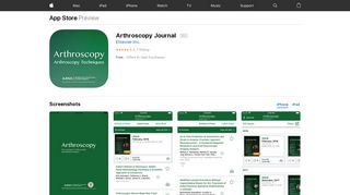 
                            10. Arthroscopy Journal on the App Store - iTunes - Apple