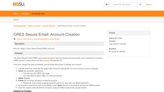 
                            9. Article - Cisco Secure Email (CRES) A... - TeamDynamix