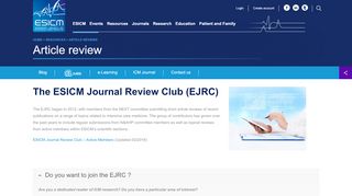 
                            13. Article review – ESICM
