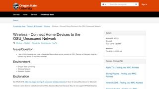 
                            8. Article - Wireless - Connect Home Dev... - TeamDynamix