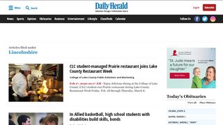 
                            13. Articles filed under Lincolnshire - Daily Herald