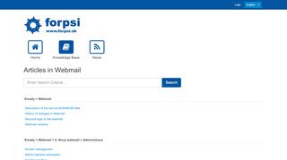 
                            10. Articles in Webmail - FORPSI.SK