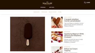 
                            1. Artikel - Magnum Ice Cream