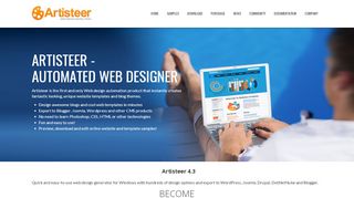 
                            5. Artisteer - web design software and joomla template maker