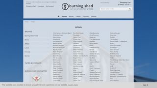 
                            5. Artists - Burning Shed