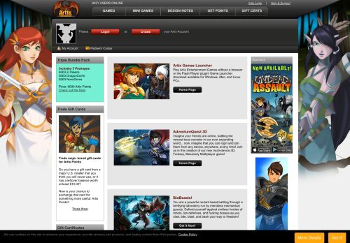 
                            3. Artix Entertainment - RPG games to play free in a ... - AdventureQuest