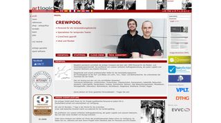 
                            4. artlogic Crewpool | Stagehands * Techniker * Rigger * Scafffolder ...