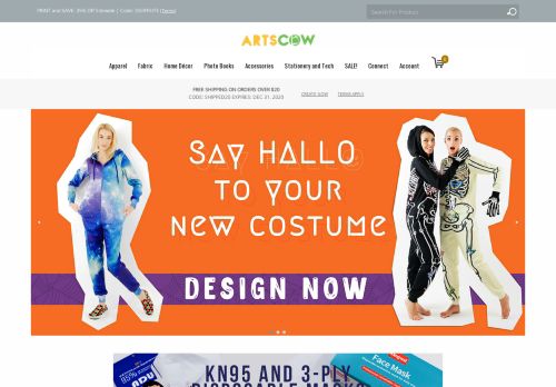 
                            3. ArtsCow: Custom Apparel, Personalized Gifts, DIY Decor