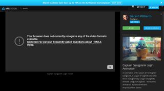 
                            6. ArtStation - Captain Gangplank Login Animation, Gerard Williams