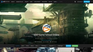 
                            9. ArtStation - GSO Game School Online