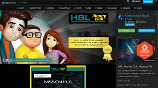 
                            13. ArtStation - HBL Money Club Mission File, Mohammad ...