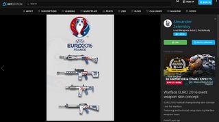 
                            10. ArtStation - Warface EURO 2016 event weapon skin concept ...