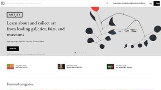 
                            6. Artsy - Discover, Research, and Collect the World's Best Art Online