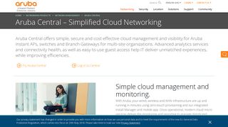 
                            7. Aruba Central | Cloud Managed Networking for ... - Aruba Networks