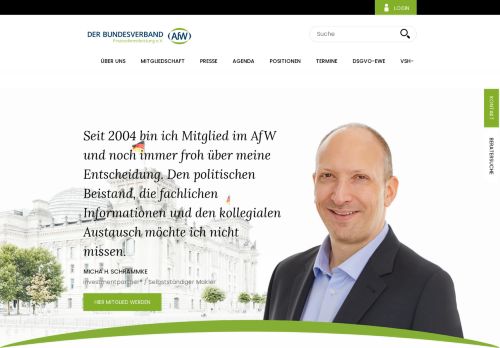 
                            3. ARUNA GmbH › AfW | Bundesverband Finanzdienstleistung e.V.