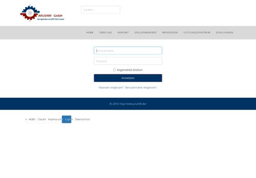 
                            6. Arushih GmbH - Login