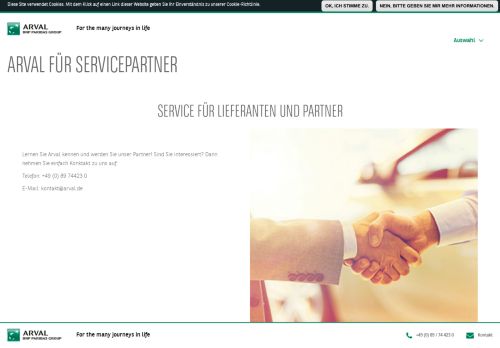 
                            3. Arval für Servicepartner | Partner | Arval & Service
