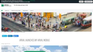 
                            6. Arval launches My Arval Mobile - Arval.com