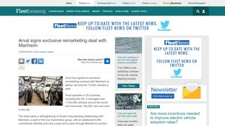 
                            10. Arval signs exclusive remarketing deal with Manheim | Fleet Industry ...