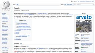 
                            8. Arvato - Wikipedia