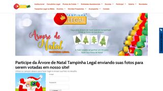 
                            12. Árvore de Natal Tampinha Legal- Login – Tampinha Legal
