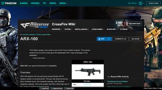 
                            12. ARX-160 | Crossfire Wiki | FANDOM powered by Wikia