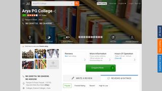 
                            9. Arya PG College, Panipat Gt Road - Aarya Pg College - Colleges in ...