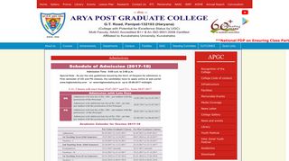 
                            1. Arya PG College