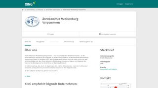 
                            3. Ärztekammer Mecklenburg-Vorpommern als Arbeitgeber | XING ...