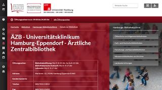 
                            9. Ärztliche Zentralbibliothek - Details Stabi Hamburg - Universität ...