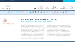 
                            4. Arztsoftware für Online-Terminvereinbarung & Online ... - Doc Cirrus