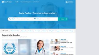 
                            4. Arztsuche | Online-Terminbuchung | Bewertungen bei DocFinder.at