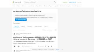 
                            8. as Autosat Telecomunicações Ltda - JusBrasil