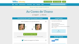 
                            8. As Cores de Urano - Support Campaign on Twitter | Twibbon