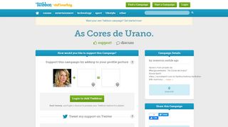 
                            9. As Cores de Urano. - Support Campaign | Twibbon