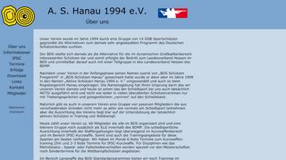 
                            6. A.S. Hanau e.V. 1994 - Über uns