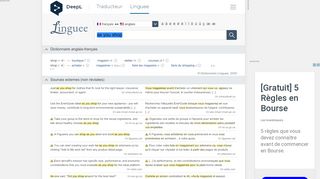 
                            10. as you shop - Traduction française – Linguee