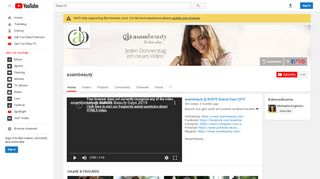 
                            11. asambeauty - YouTube