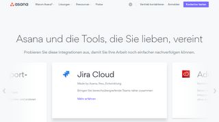 
                            2. Asana-Apps und -Integrationen · Asana