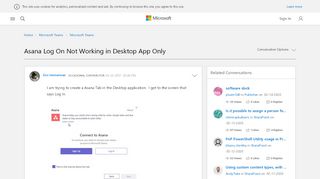 
                            12. Asana Log On Not Working in Desktop App Only - Microsoft Tech ...