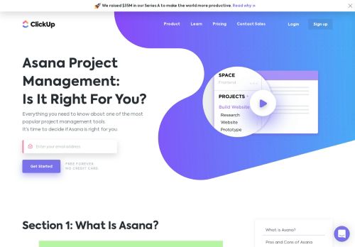 
                            5. Asana Project Management: Will It Help Your Productivity? - ClickUp
