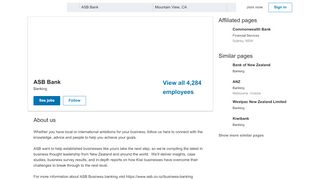 
                            8. ASB Bank | LinkedIn