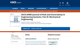 
                            8. ASCE-ASME Journal of Risk and Uncertainty in ...