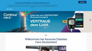 
                            3. Ascensia Diabetes Care: Home